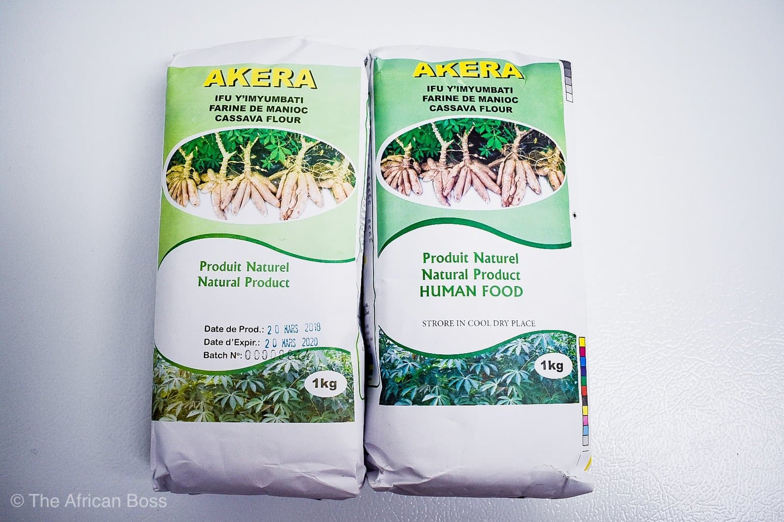 Akera Cassava Flour - Farine de Manioc d'Akera - Ifu Y'imyumbati y'Akera