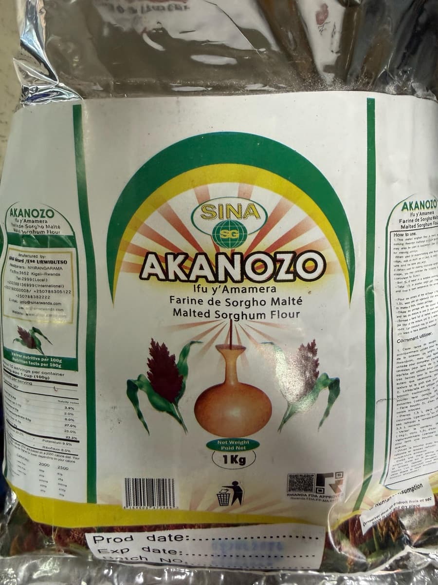 Akanozo Ifu Y'Amamera - Akanozo Flour
